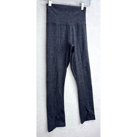 Offline By Aerie Gray The Hugger Legging Split Hem High Rise Pants Size Small - Picture 3 of 9